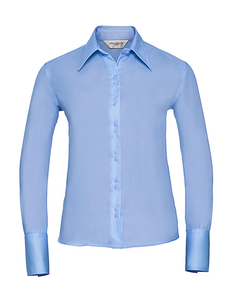 Ladies’ Ultimate Non-iron Shirt LS Bright Sky