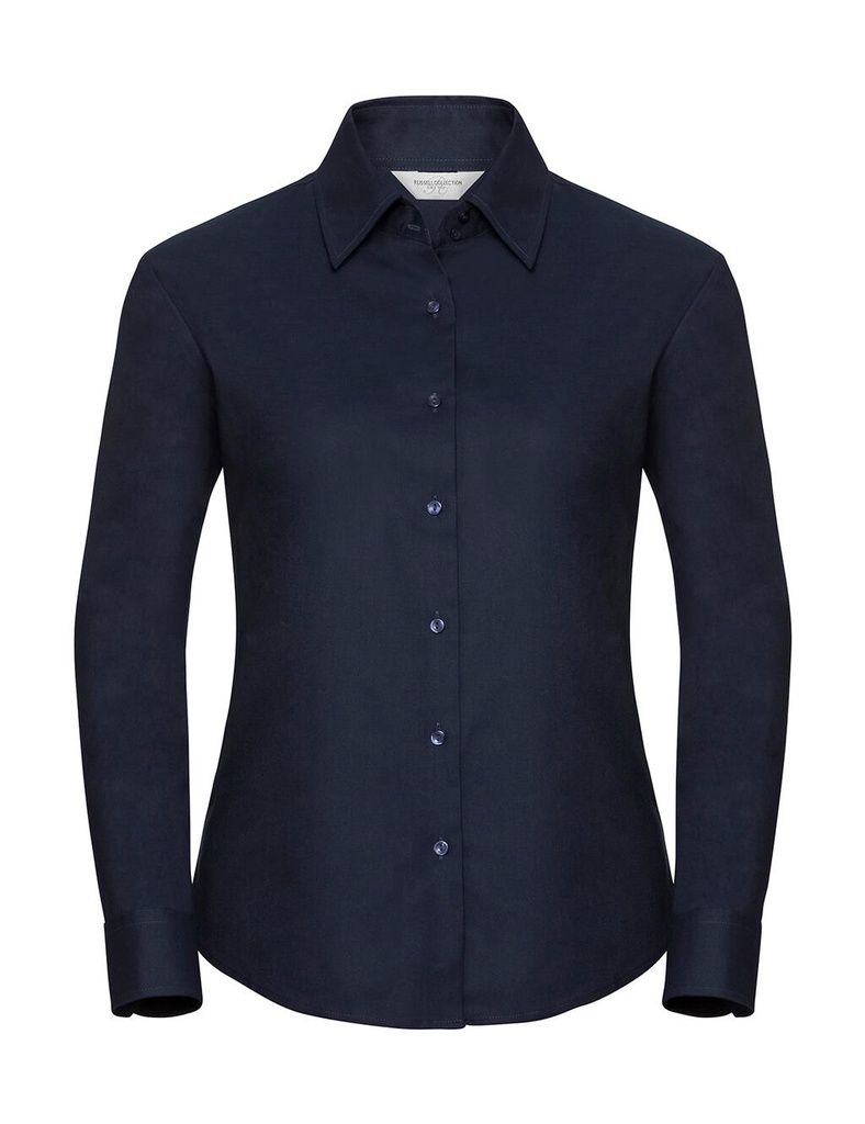 Ladies' Classic Oxford Shirt LS Bright Navy