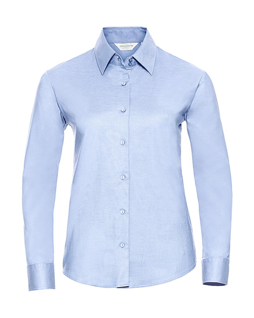 Ladies' Classic Oxford Shirt LS Oxford Blue