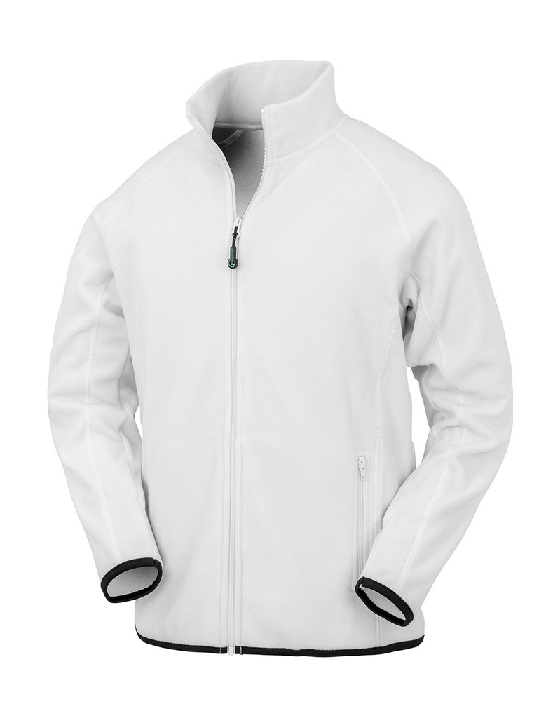 Recycled Fleece Polarthermic Jacket White