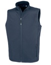 Men's Recycled 2-Layer Printable Softshell B/W Navy