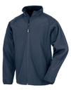 Men's Recycled 2-Layer Printable Softshell Jacket Navy