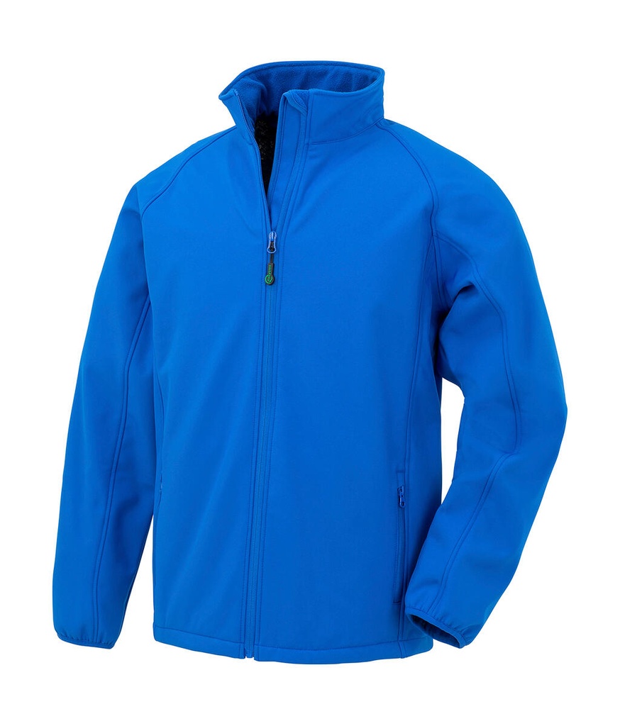 Men's Recycled 2-Layer Printable Softshell Jacket Royal