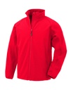 Men's Recycled 2-Layer Printable Softshell Jacket Red