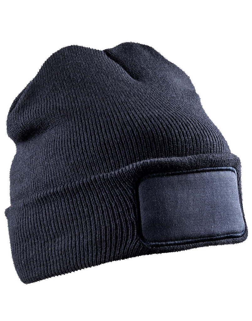 Recycled Thinsulate™ Printers Beanie Navy