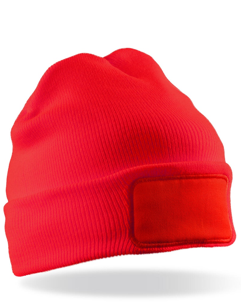 Recycled Thinsulate™ Printers Beanie Red