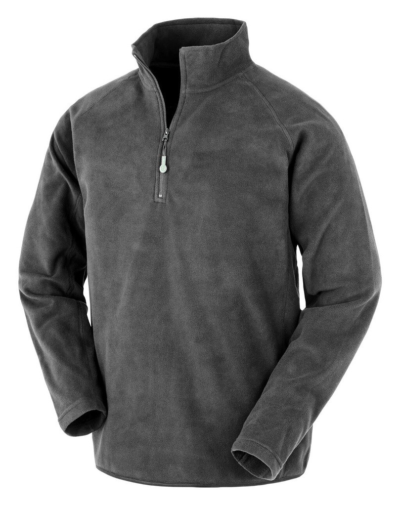 Recycled Microfleece Top Grey