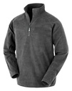 Recycled Microfleece Top Grey