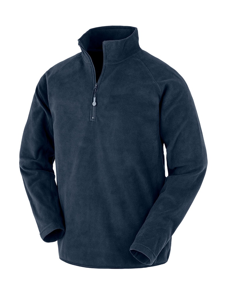 Recycled Microfleece Top Navy