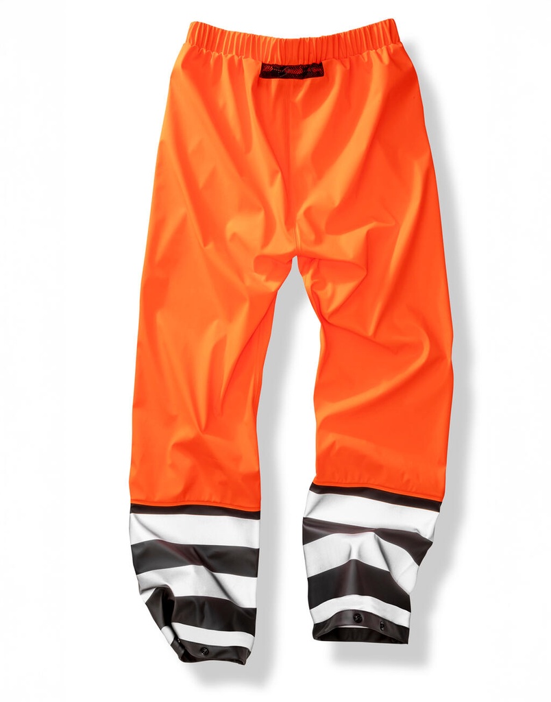 Heavy Duty Prism Pu Safe/Dry Trouser Fluorescent Orange/Black