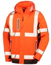 Heavy Duty Prism Pu Safe/Dry Jacket Fluorescent Orange/Black