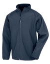 Recycled 2-Layer Printable J/Y Softshell Jacket Navy