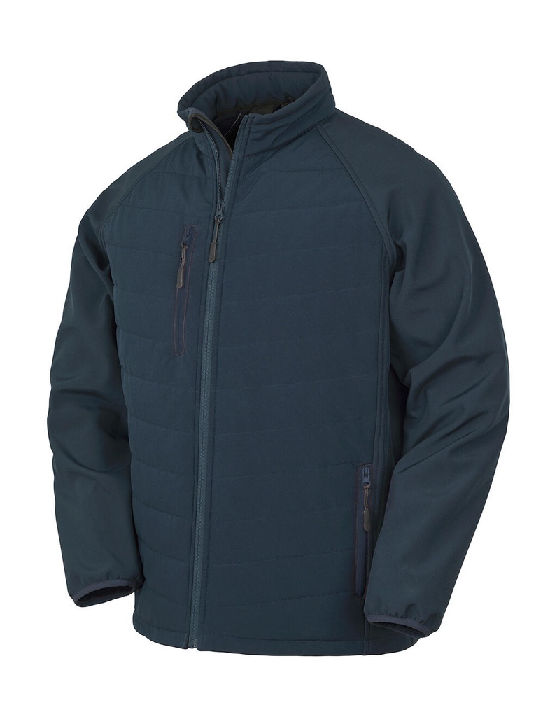 Compass Padded Softshell Navy/Navy