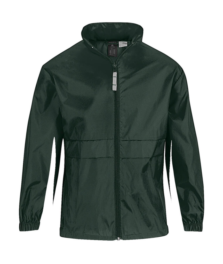 Sirocco/kids Windbreaker Bottle Green