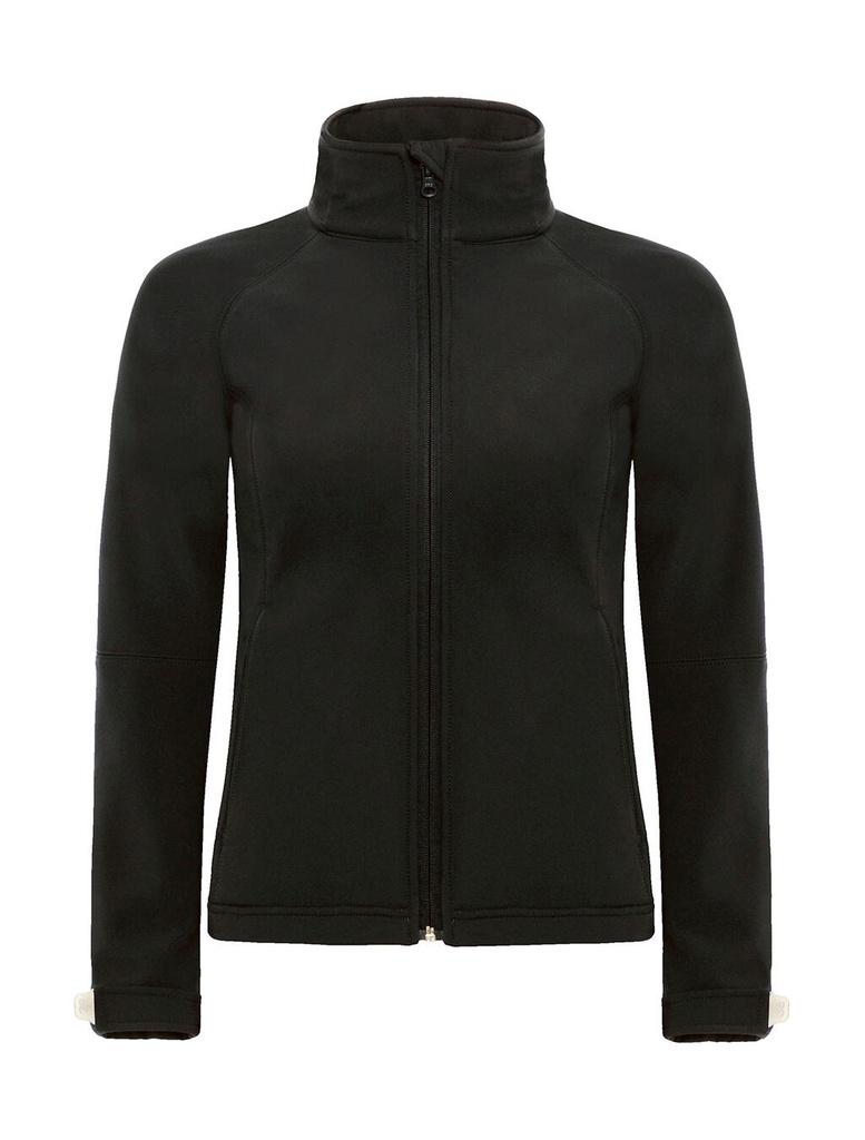 Hooded Softshell/women Black