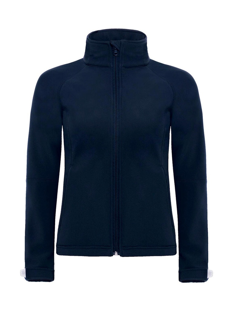 Hooded Softshell/women Navy