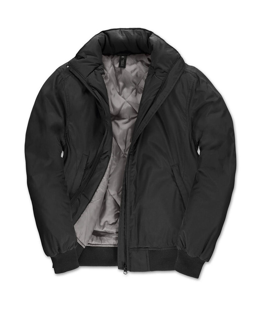 Crew Bomber/women Jacket Black/Warm Grey