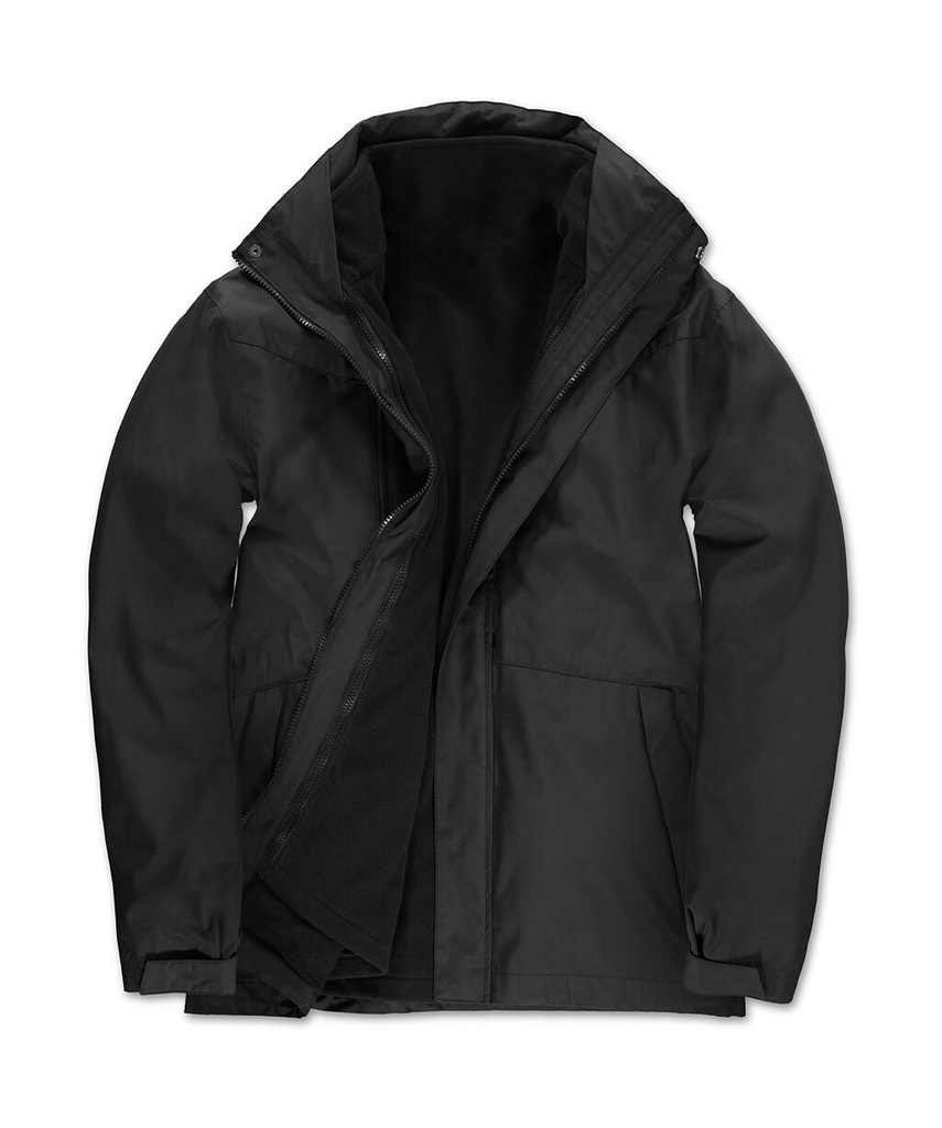 Corporate 3-in-1 Jacket Black