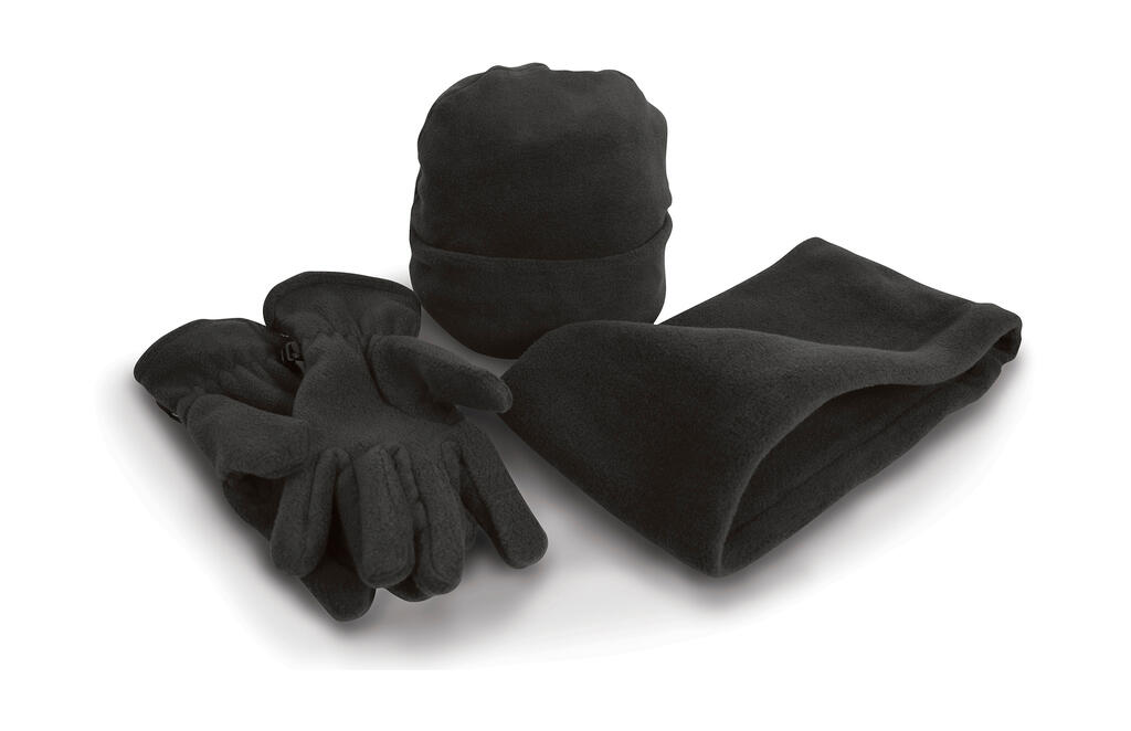 Winter Accessory Set Black