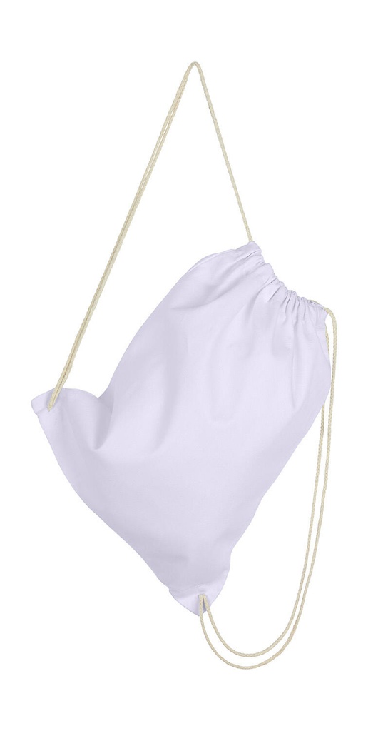 Baby Canvas Cotton Drawstring Backpack Snowwhite