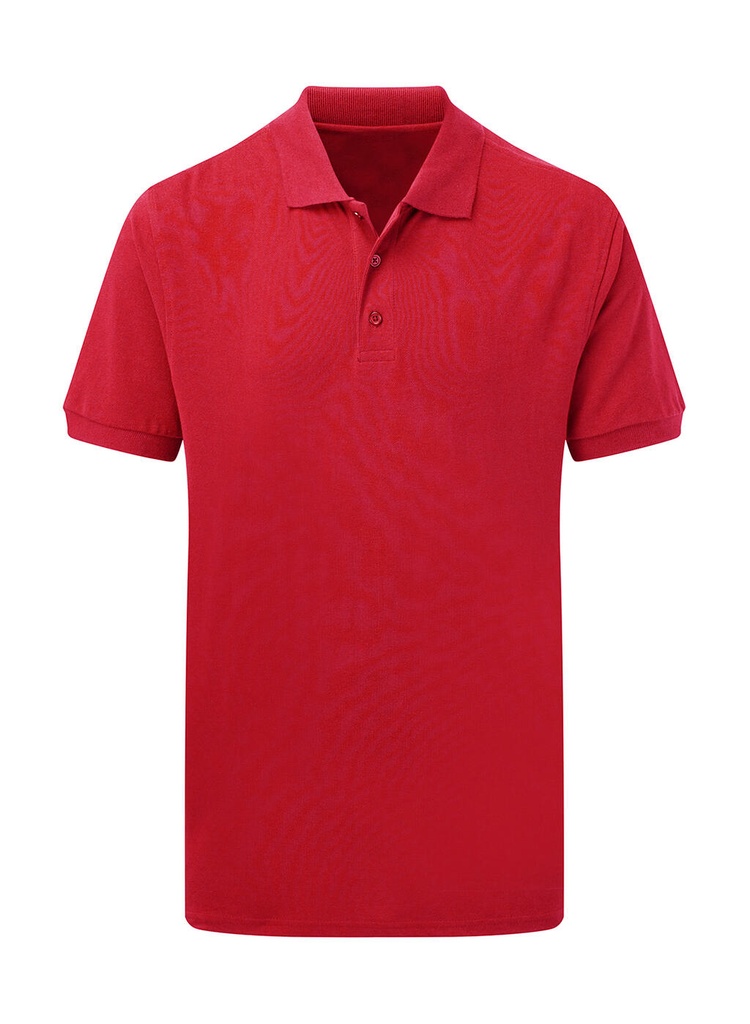 Cotton Polo Men Red