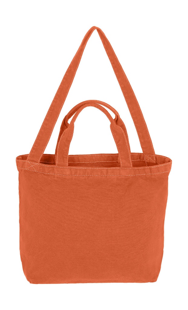 Zipped Canvas Shopper Autumn Maple