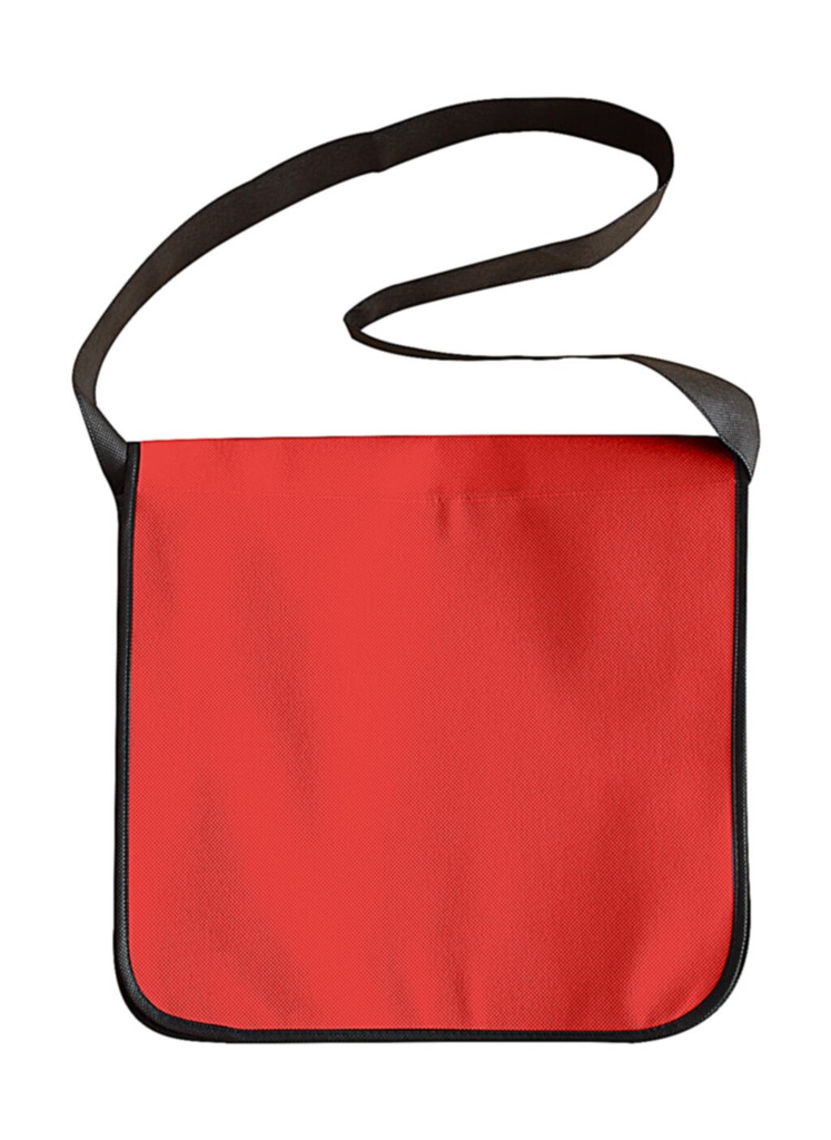 Messenger Bag Red/Black