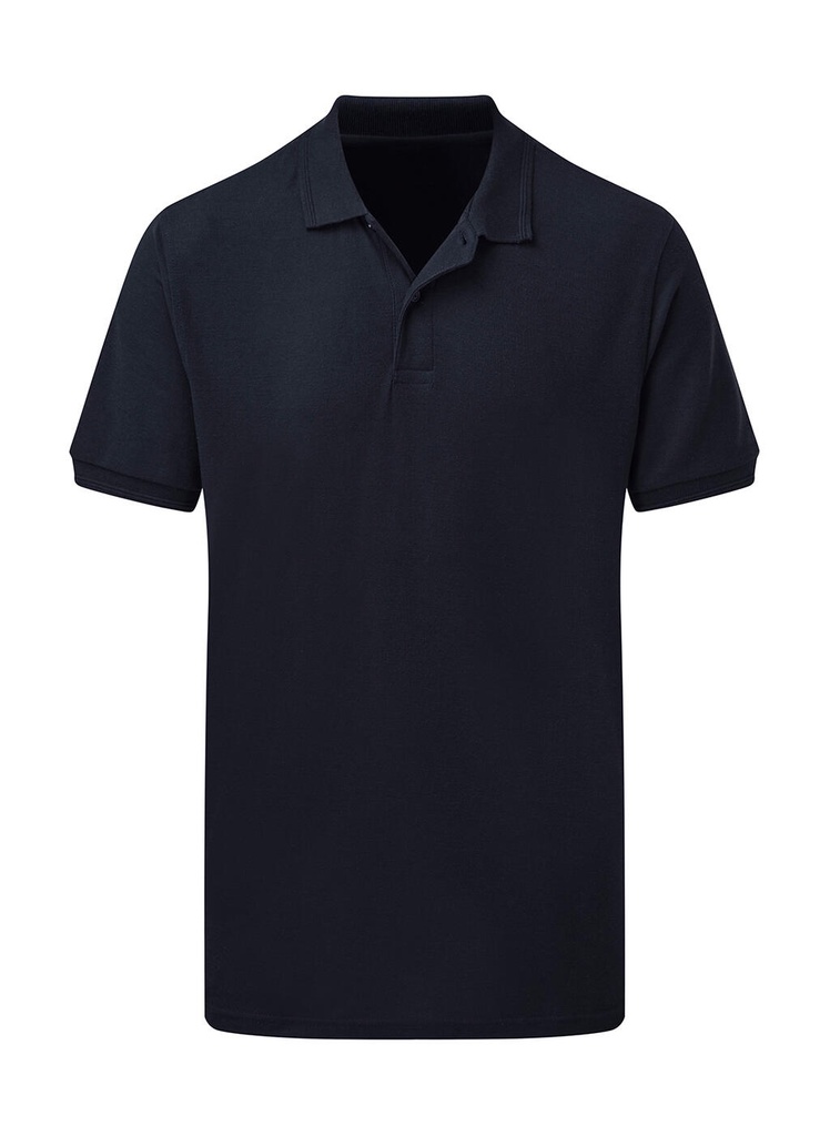 Poly Cotton Polo Men Navy