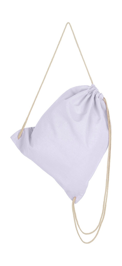 Organic Cotton Drawstring Backpack Snowwhite