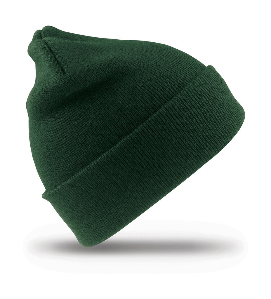 Woolly Ski Hat Bottle Green