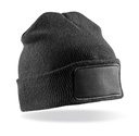 Double Knit Printers Beanie Black