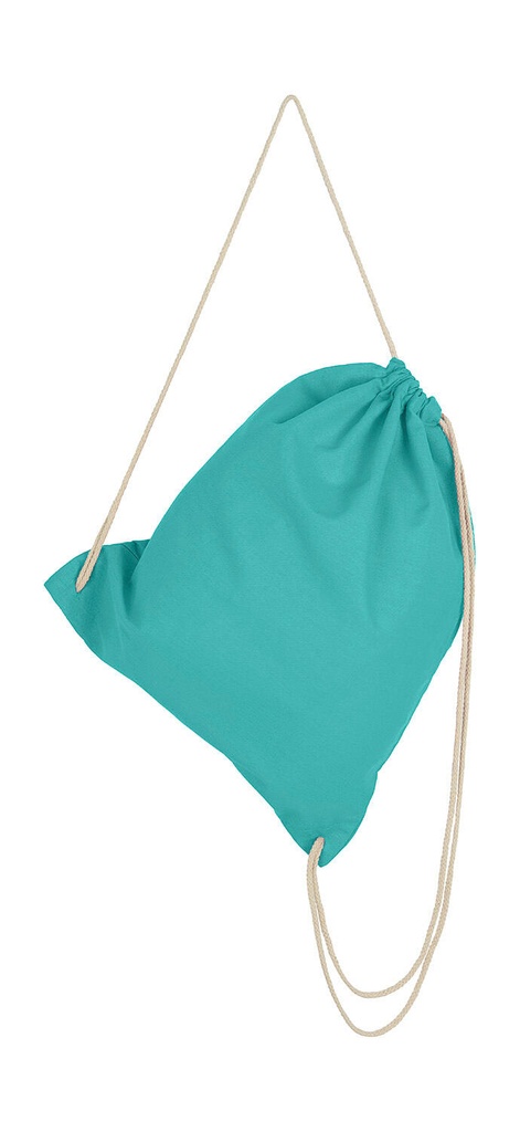 Cotton Drawstring Backpack Limpet Shell
