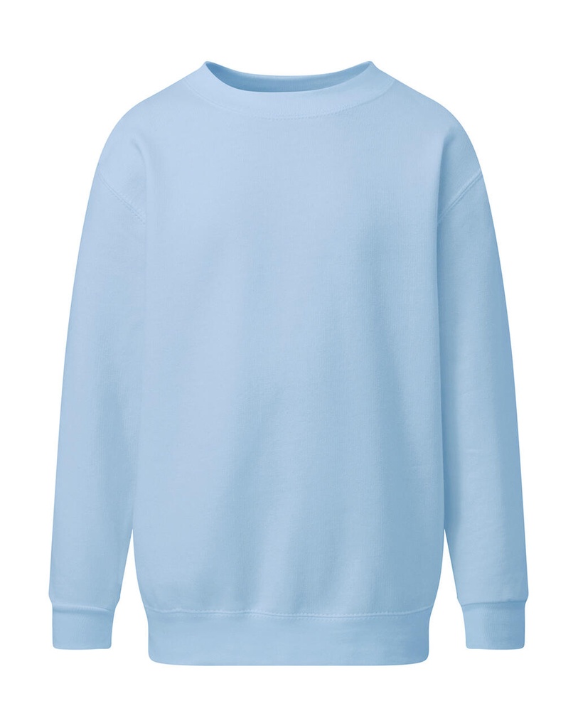 Crew Neck Sweatshirt Kids Sky