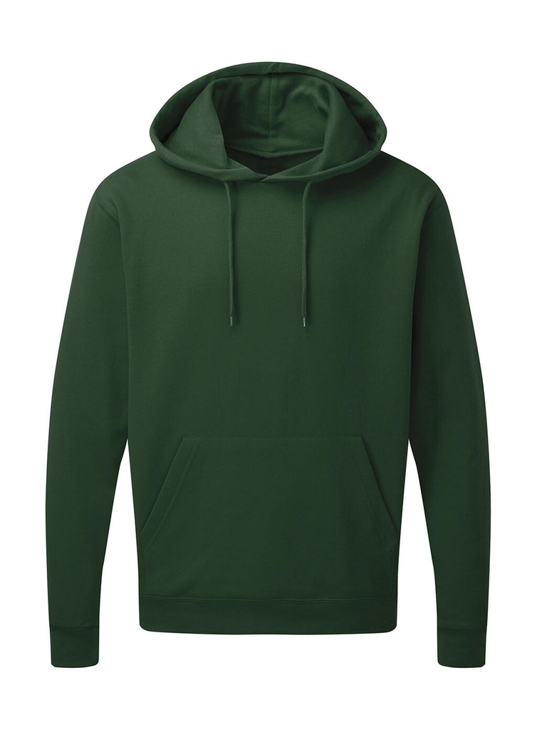 Hooded Sweatshirt Men Bottle Green