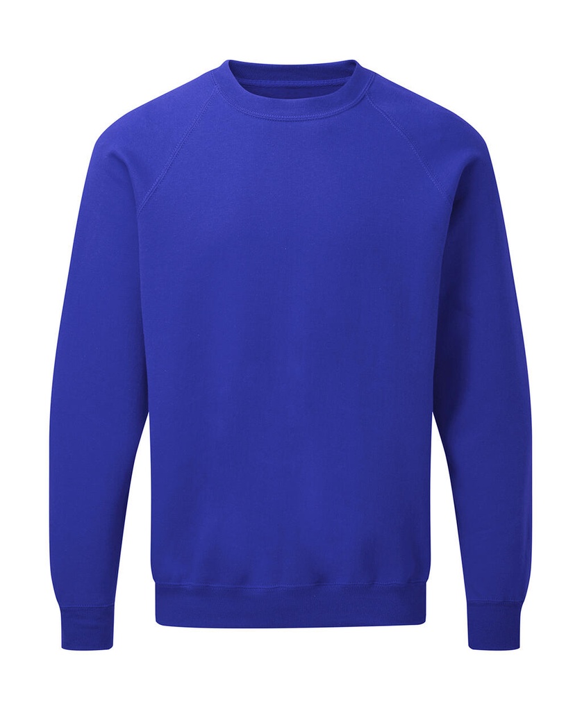 Raglan Sweatshirt Men Royal Blue