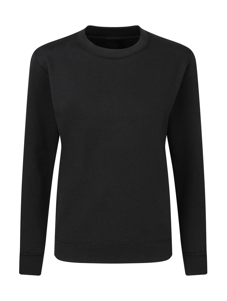 Crew Neck Sweatshirt Women Black