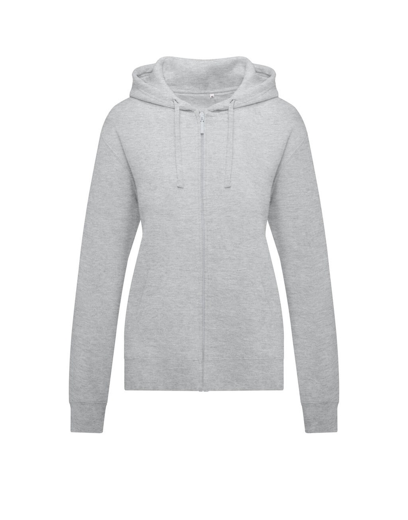 Originals Hooded Full Zip Women Light Oxford