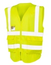 Executive Cool Mesh Safety Vest Fluorescent Yellow