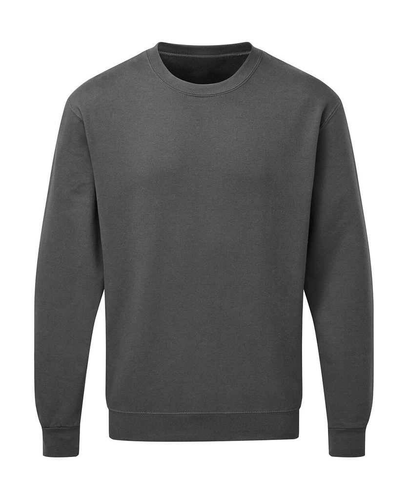 Crew Neck Sweatshirt Men Grey