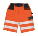 Safety Cargo Shorts Fluorescent Orange