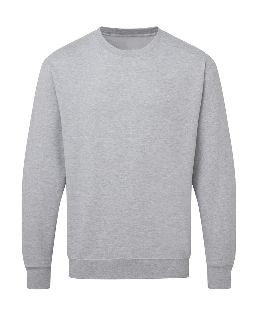Crew Neck Sweatshirt Men Light Oxford