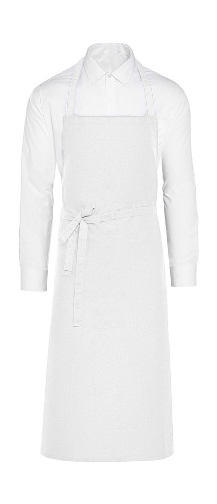 PARIS - Recycled Bib Apron White