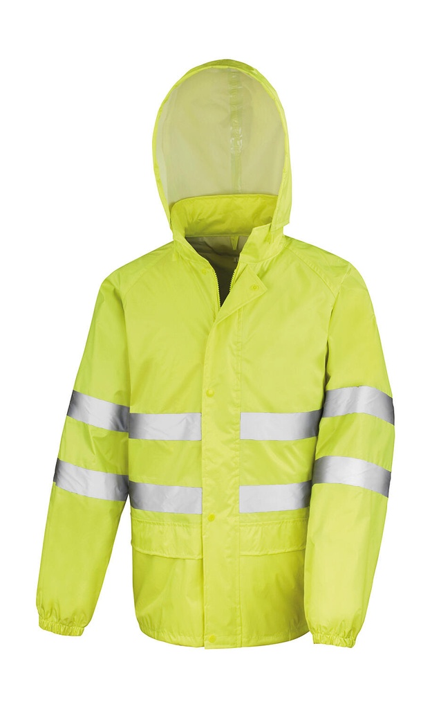 Hi-Vis Waterproof Suit Fluorescent Yellow