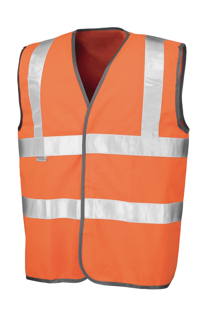 Safety Hi-Vis Vest Fluorescent Orange