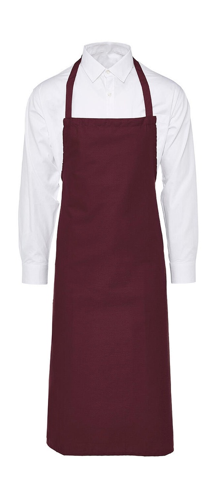 PARIS Bib Apron Burgundy