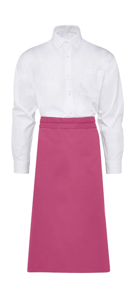 ROME Medium Length Bistro Apron Pink