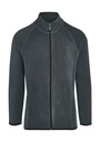 Signature Tagless Microfleece Full Zip Men Charcoal