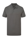 Signature Tagless Polo Stretch Men Charcoal