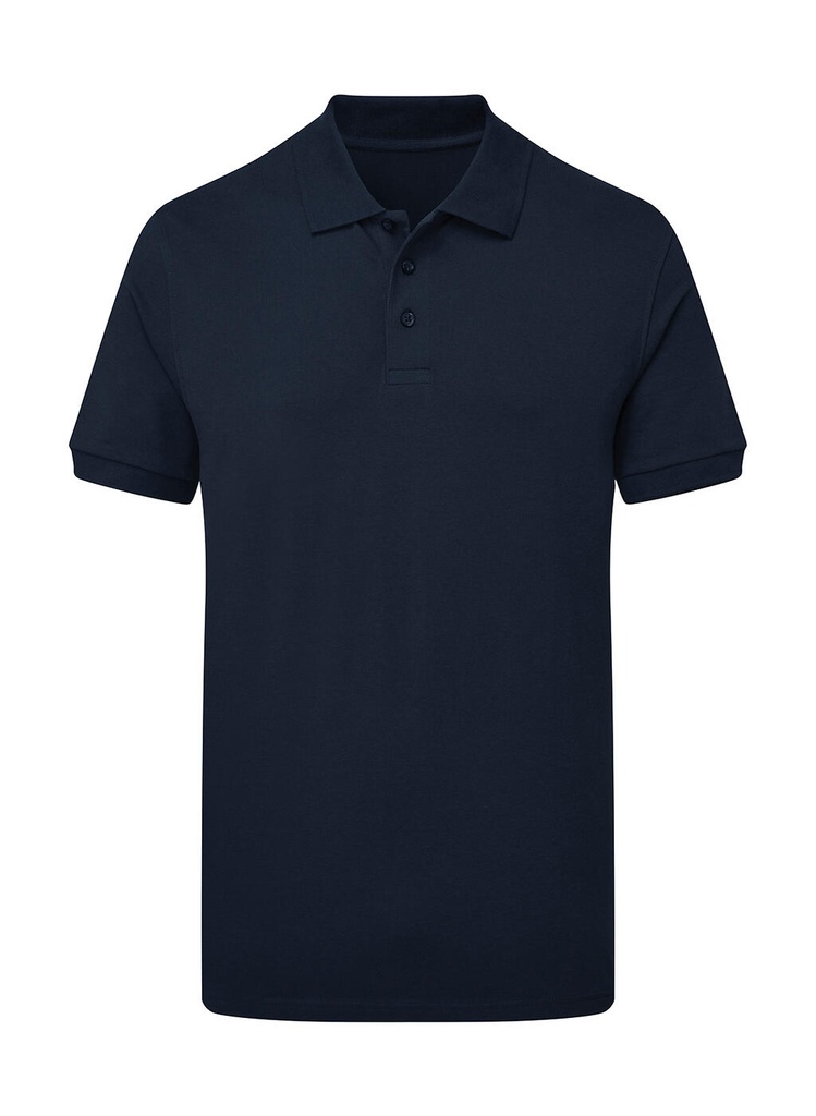 Signature Tagless Polo Stretch Men Navy