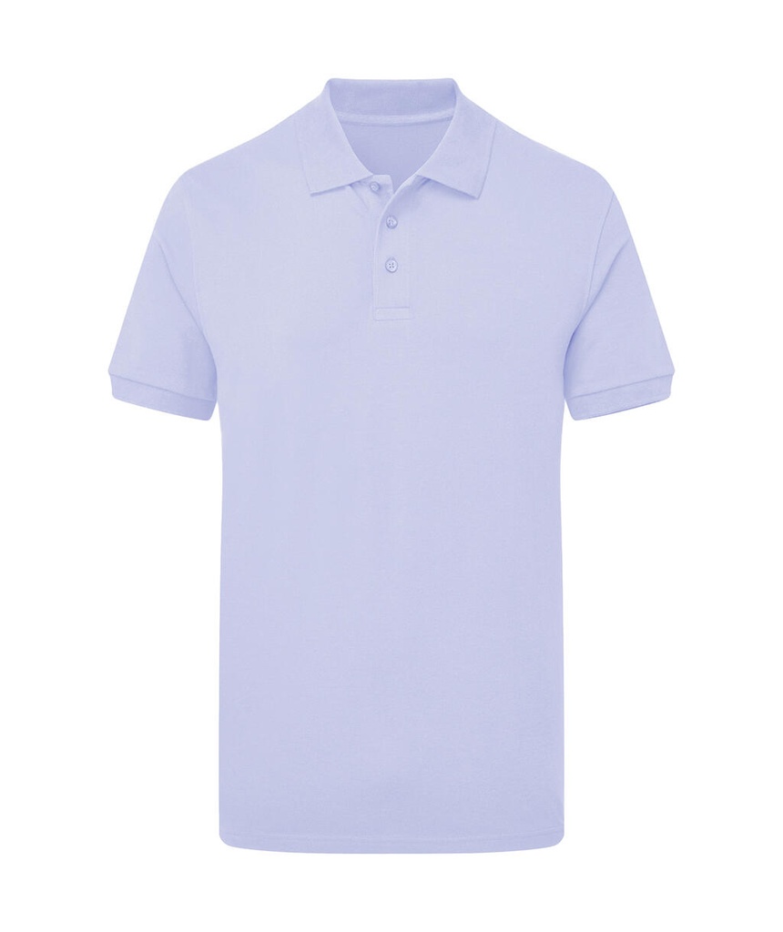 Signature Tagless Polo Stretch Men Blue Water